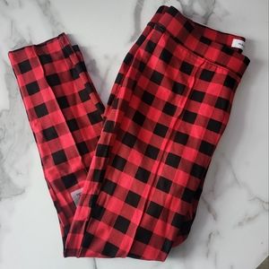 Old Navy Buffalo Plaid Stevie Leggings